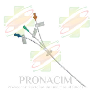 Catéter Multicaths 3 vías 4.5 fr marca Vygon