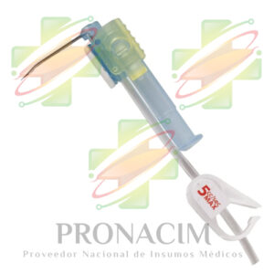 Pps ct Agujas de huber de seguridad curva Marca Vygon